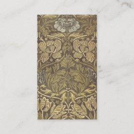 William Morris Tulip en Roos Pattern Visitekaartje