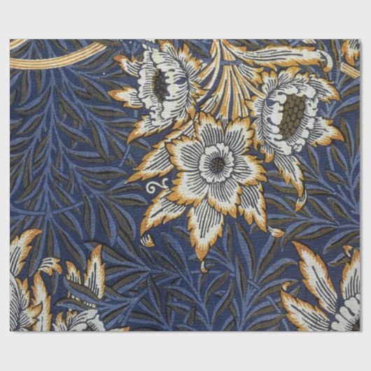 William Morris Tulip en Willow Cadeaupapier (Vlak)