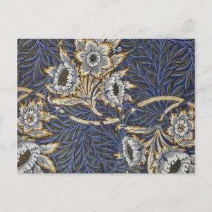 William Morris Tulip en Willow Floral Pattern Briefkaart