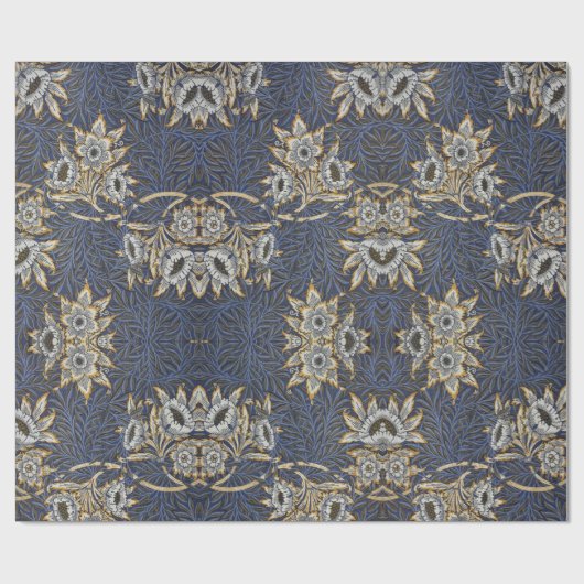 William Morris Tulip en Willow Floral Pattern Cadeaupapier (Vlak)