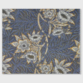 William Morris Tulip en Willow Floral Pattern Cadeaupapier (Vlak)