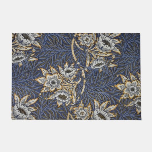 William Morris Tulip en Willow Floral Pattern Deurmat (Voorkant)
