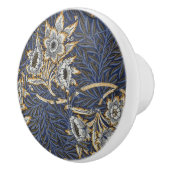 William Morris Tulip en Willow Floral Pattern Keramische Knop (Rechts)