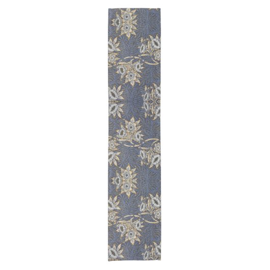 William Morris Tulip en Willow Floral Pattern Korte Tafelloper (Voorkant)