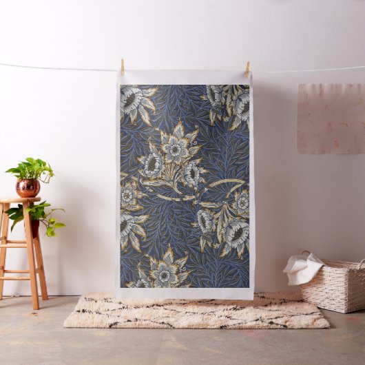 William Morris Tulip en Willow Floral Pattern Stof (Voorbeeld)