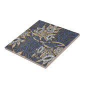 William Morris Tulip en Willow Floral Pattern Tegeltje (Zijkant)
