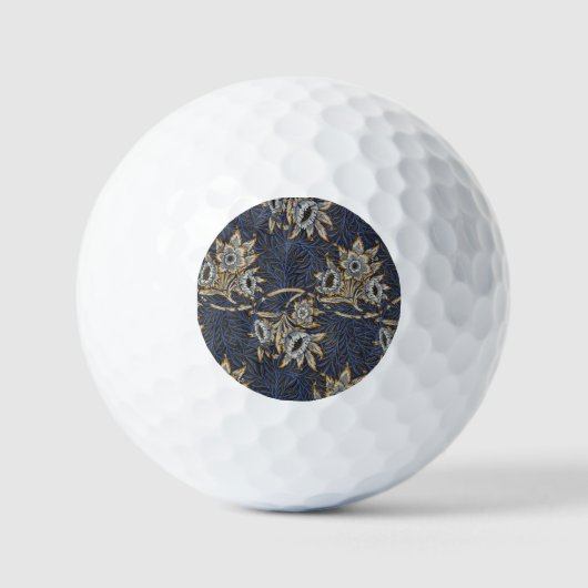 william morris tulip en willow tapestry patroon golfballen (Voorkant)