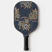 william morris tulip en willow tapestry patroon pickleball paddle (Voorkant)