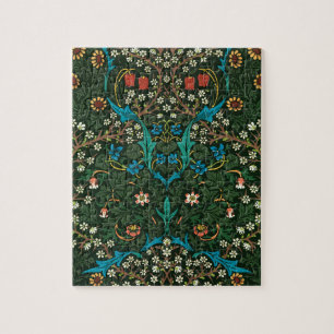 William Morris Tulip Floral Pattern Legpuzzel