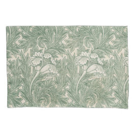William Morris Tulip Pattern Sage Green Kussensloop
