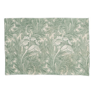 William Morris Tulip Pattern Sage Green Kussensloop