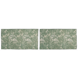 William Morris Tulip Pattern Sage Green Kussensloop