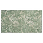 William Morris Tulip Pattern Sage Green Kussensloop (Voorkant-Links)