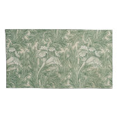 William Morris Tulip Pattern Sage Green Kussensloop (Achterkant-Rechts)