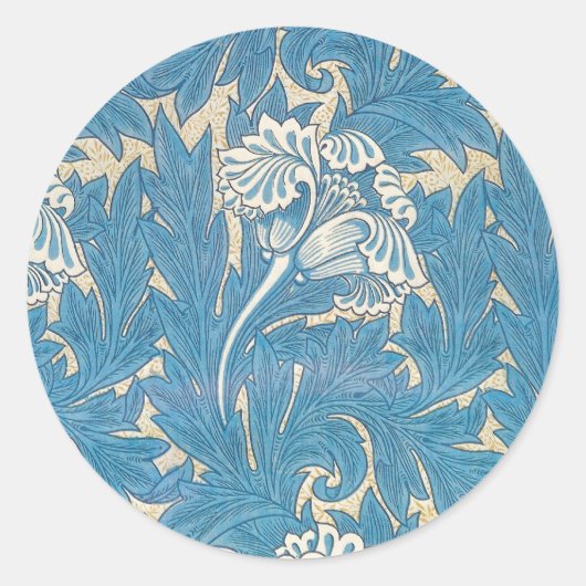 William Morris Tulip - Sticker (Voorkant)