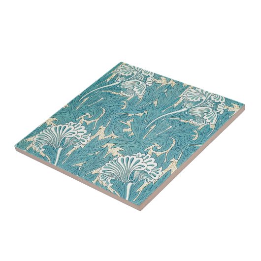 William Morris Tulip Tegeltje (Zijkant)