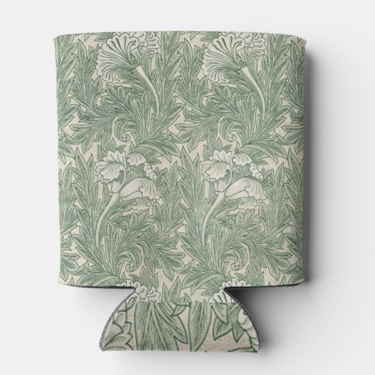 william morris tulip wallpaper groen blikjeskoeler (Achterkant)