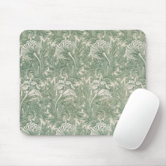 william morris tulip wallpaper groen muismat (Met muis)