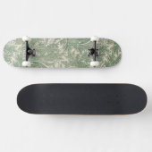 william morris tulip wallpaper groen persoonlijk skateboard (Horizontaal)