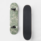 william morris tulip wallpaper groen persoonlijk skateboard (Voorkant)