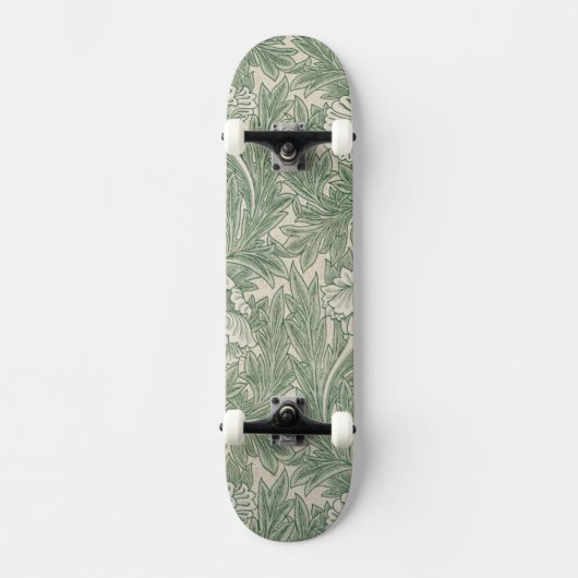 william morris tulip wallpaper groen persoonlijk skateboard (Voorkant)