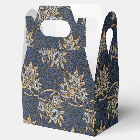 William Morris Tulip Willow Blauw Patroon Bedankdoosjes (Geopend)