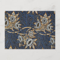 William Morris Tulip Willow Blauw Patroon