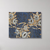 William Morris Tulip Willow Blauw Patroon Canvas Afdruk (Voorkant)