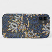 William Morris Tulip Willow Blauw Patroon Case-Mate iPhone Case (Achterkant (horizontaal))