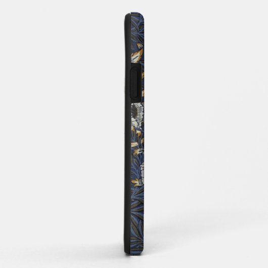 William Morris Tulip Willow Blauw Patroon Case-Mate iPhone Case (Achterkant/rechts)
