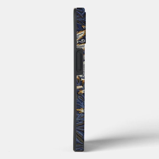 William Morris Tulip Willow Blauw Patroon Case-Mate iPhone Case (Achterkant / Rechts)