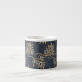 William Morris Tulip Willow Blauw Patroon Espresso Kop (Voorkant)