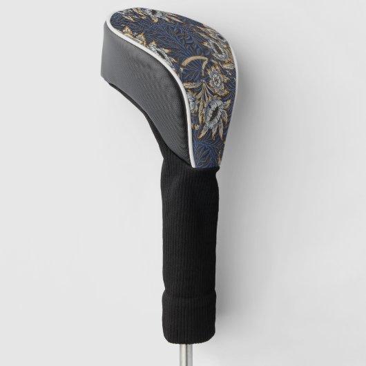 William Morris Tulip Willow Blauw Patroon Golfheadcover (Schuin)