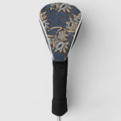 William Morris Tulip Willow Blauw Patroon Golfheadcover (Voorkant)