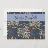 William Morris Tulip Willow Blauw Patroon Kaart (Voorkant)