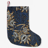 William Morris Tulip Willow Blauw Patroon Kleine Kerstsok (Voorkant)