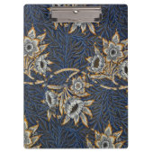 William Morris Tulip Willow Blauw Patroon Klembord (Voorkant)