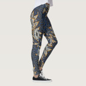 William Morris Tulip Willow Blauw Patroon Leggings (Rechts)