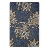 William Morris Tulip Willow Blauw Patroon Mini Klembord (Achterkant)