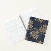 William Morris Tulip Willow Blauw Patroon Notitieboek (Binnen)