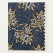 William Morris Tulip Willow Blauw Patroon Planner (Achterkant)