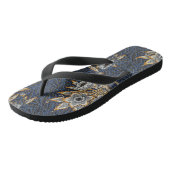 William Morris Tulip Willow Blauw Patroon Teenslippers (Schuin)