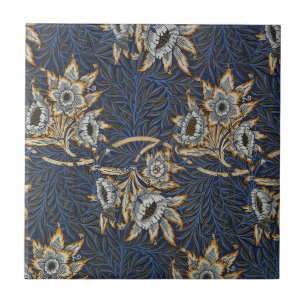 William Morris Tulip Willow Blauw Patroon Tegeltje
