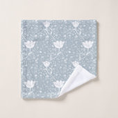 William Morris Tulips in White Pattern Bad Handdoek (Wasdoekje)