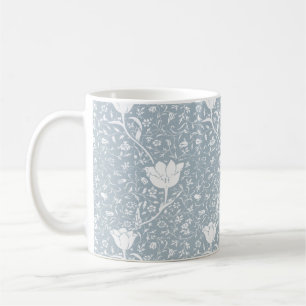 William Morris Tulips in White Pattern Koffiemok