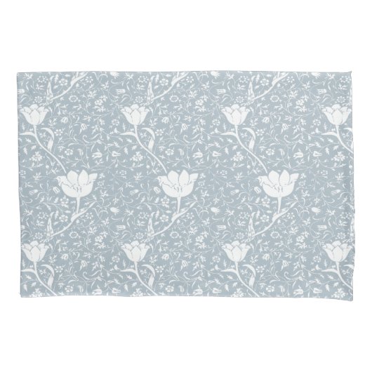 William Morris Tulips in White Pattern Kussensloop (Voorkant)