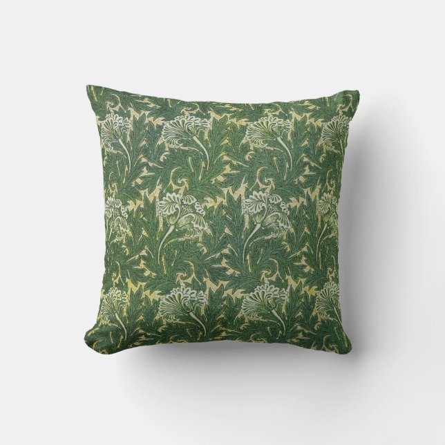 William Morris Tulips Kussen (Voorkant)
