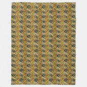 William Morris Tulips & Lelies Tapijtkleed Classic Fleece Deken (Voorkant)