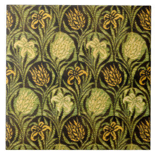 William Morris Tulips & Lelies Tapijtkleed Classic Tegeltje