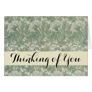 William Morris tulp behang textiel groen